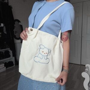 🧸Cute Coquette Emo Kawaii Indie Tote Bag